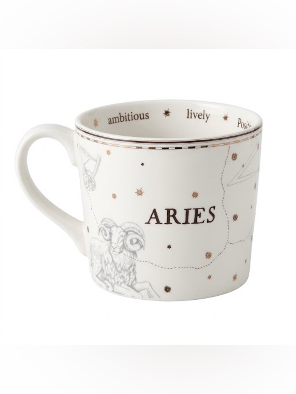 Williams Sonoma Aries Zodiac Mug NWOT 🐏⭐️